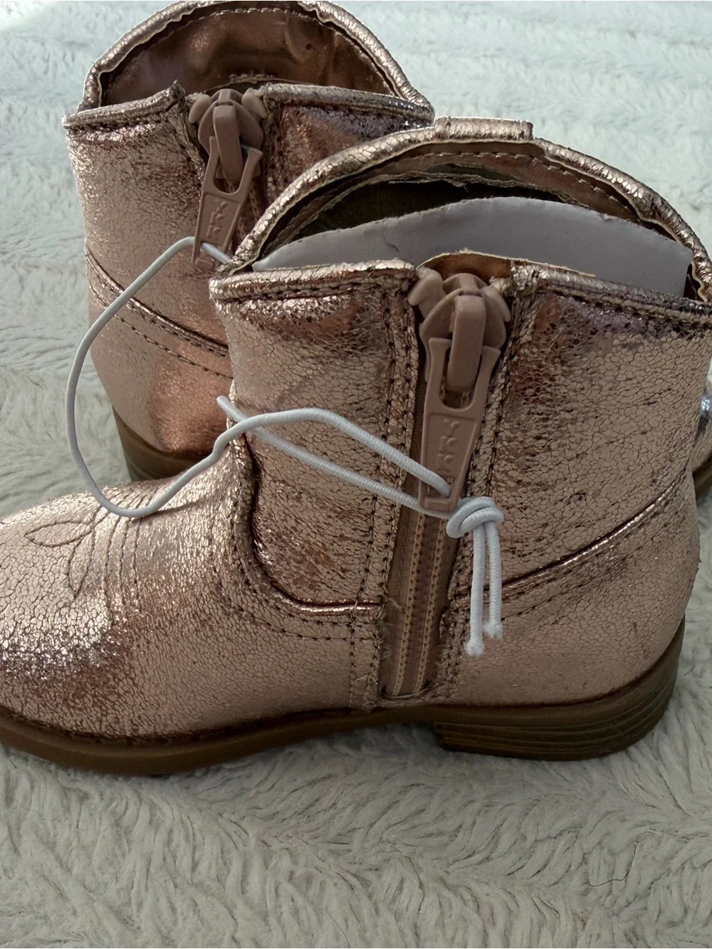 NWT Jumping Beans Girls Toddler Boots Size 5